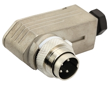 C091 31K014 100 2 - M16 Male cable connector with internal strain relief and metal locking ring.  14 contacts, silver plated, 4-6mm cable diameter.  Contacts included. Comparable to PN# 99-5451-75-14