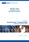 M23 Elite Series 17 Position P type Threaded Connectors excerpt of MotionGrade Catalog