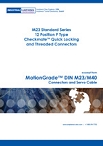 M23 Elite Series 12 Position P type Standard Connectors excerpt of MotionGrade Catalog