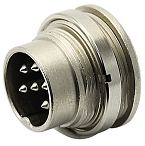 T 3402 150 - M16 Rear Mounting Male Receptacle with Ring Nut Contacts sold separately.