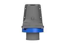 2CMA101189R1000  2P+E Wall Mounted Inlet, Angled. Replaces Part# 232EBS6W