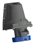 2CMA101223R1000  3P+E Female Wall Mounted Socket Outlet, 20A, 250V, 9H, IP67. Replaces Part# 316ERS9W