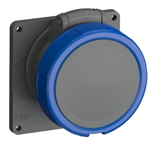 2CMA101298R1000  3P+E Female Panel Mounted Socket Outlet, 16A, 250V, 9H, IP67. Replaces Part# 316ERU9W