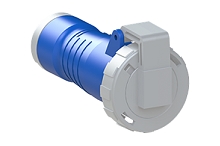 2CMA166538R1000  2P+E Industrial Connector. Replaces Part# 216C6W.  Comparable to PNs# GW62026,2132-6,K31S25,310333,319306,318.1643,473303,PEW 1663 PV,SV216-6S
