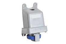 2CMA167149R1000  2P+E Wall Mounted Socket Outlet. Replaces Part# 216RS6W.  Comparable to PNs# GW62499,1132-6,D31S25,1133,119306,518.1653T,509126,PEW 1663 PP,UIV216-6S-RU