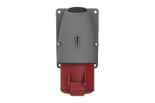 2CMA193130R1000  3P+E Wall Mounted Socket Outlet. Replaces Part# 332RS6.  Comparable to PNs# GW62492,124-6,D42S31,11646,130406,513.3256T,508236,PE 3264 PP,UI332-6S-RU