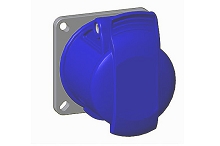 2CMA193156R1000  3P+E Panel Mounted Socket Outlet. Replaces Part# 316R9
