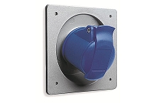 2CMA193218R1000  2P+E Panel Mounted Socket Outlet, Unified Flange, Angled. Replaces Part# 216RAU6.  Comparable to PNs# GW62205H,413-6f8,F31S233,1217,510306,412.1663,488126,PE 1663 PI,UIS216-6S
