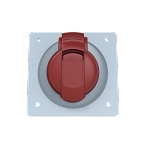 2CMA193226R1000  3P+E Female Panel Mounted Socket, 16A, 415V, 6H, IP44. Replaces Part# 316RAU6