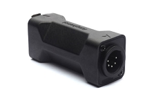 AC5F5MDW  5 Pole D Shell Adapter, Male to Female, Black Finish