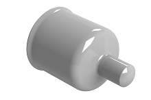 AHD10-5BT  Boot for 5 Position Plug or Receptacle, AHD Series, Grey.  Comparable to PN# HD10-5BT