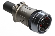 AHDBM06-24-91SR16-059  Size 24, 9 Position ISOBUS Plug Kit, Socket, Reduced Seal, Wide Thread Adapter (WTA), Cable Clamp Backshell, Break-Away. Note: Use (Size 8) PN# AT62-203-08141-16 contacts for 6AWG/16mm² applications
