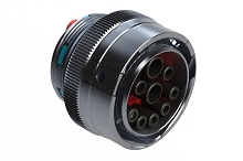 AHDBM06-24-91SR  Size 24, 9 Position ISOBUS Plug, Socket, Reduced Seal, Wide Thread Adapter (WTA), Break-Away. Comparable to PN# HDB36-24-91SE