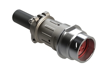 AHDM04-18-08PN-059  Receptacle Kit, shell size 18, 8 positions, pin, standard seal, wide thread, cable clamp backshell. Comparable to PN# HD34-18-8PN-059