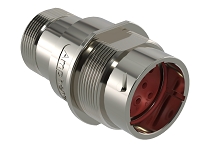 AHDM04-18-08PN-072  8 Position Receptacle, Shell Size 18, Pin, Normal Seal, Wide Thread Adapter, Backshell with Weep Holes.  Comparable to PN#  HD34-18-8PN-072