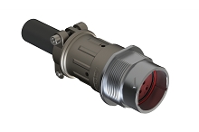 AHDM04-18-08PR-059  Receptacle Kit, shell size 18, 8 positions, pin, reduced diameter seal, wide thread, cable clamp backshell. Comparable to PN# HD34-18-8PE-059