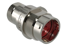 AHDM04-18-08PR-L005  8 Position Receptacle, Shell Size 18, Pin, Reduced Seal, Wide Thread Adapter, Backshell without Weep Holes.  Comparable to PN#  HD34-18-8PE-L005