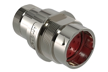 AHDM04-18-14PN-L005  14 Position Receptacle, Shell Size 18, Pin, Normal Seal, Wide Thread Adapter, Backshell without Weep Holes.  Comparable to PN#  HD34-18-14PN-L005