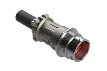 AHDM04-18-20PN-059  Receptacle Kit, shell size 18, 20 positions, pin, standard seal, wide thread, cable clamp backshell. Comparable to PN# HD34-18-20PN-059