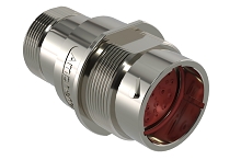 AHDM04-18-20PR-L005  20 Position Receptacle, Shell Size 18, Pin, Reduced Seal, Wide Thread Adapter, Backshell without Weep Holes.  Comparable to PN#  HD34-18-20PE-L005