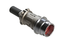 AHDM04-18-21PN-059  Receptacle Kit, shell size 18, 21 positions, pin, standard seal, wide thread, cable clamp backshell. Comparable to PN# HD34-18-21PN-059