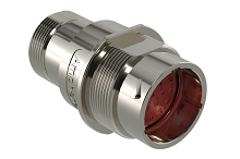 AHDM04-18-21PN-L005  21 Position Receptacle, Shell Size 18, Pin, Normal Seal, Wide Thread Adapter, Backshell without Weep Holes.  Comparable to PN#  HD34-18-21PN-L005