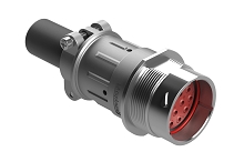 AHDM04-24-16PR-059  Receptacle Kit, shell size 24, 16 positions, pin,reduced diameter seal, wide thread, cable clamp backshell. Comparable to PN# HD34-24-16PE-059