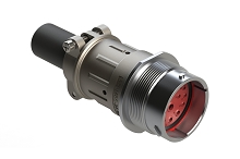 AHDM04-24-18PN-059  Receptacle Kit, shell size 24, 18 positions, pin, standard seal, wide thread, cable clamp backshell. Comparable to PN# HD34-24-18PN-059