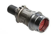 AHDM04-24-19PN-059  Receptacle Kit, shell size 24, 19 positions, pin, standard seal, wide thread, cable clamp backshell. Comparable to PN# HD34-24-19PN-059