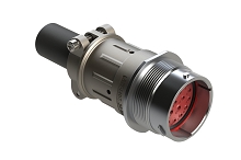 AHDM04-24-21PR-059  Receptacle Kit, shell size 24, 21 positions, pin, reduced diameter seal, wide thread, cable clamp backshell. Comparable to PN# HD34-24-21PE-059