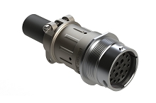 AHDM04-24-21SN-059  Receptacle Kit, shell size 24, 21 positions, socket, standard seal, wide thread, cable clamp backshell. Comparable to PN# HD34-24-21SN-059