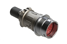 AHDM04-24-23PN-059  Receptacle Kit, shell size 24, 23 positions, pin, standard seal, wide thread, cable clamp backshell. Comparable to PN# HD34-24-23PN-059