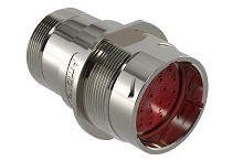 AHDM04-24-23PT-072  23 Position Receptacle, Shell Size 24, Pin, Normal Seal, Wide Thread Adapter, Backshell with Weep Holes.  Comparable to PN#  HD34-24-23PT-072