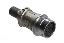 AHDM04-24-23SR-059  Receptacle Kit, shell size 24, 23 positions, socket, reduced diameter seal, wide thread, cable clamp backshell. Comparable to PN# HD34-24-23SE-059