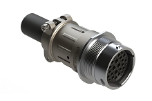 AHDM04-24-29SR-059  Receptacle Kit, shell size 24, 29 positions, socket, reduced diameter seal, wide thread, cable clamp backshell. Comparable to PN# HD34-24-29SE-059