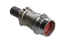 AHDM04-24-31PT-059  Receptacle Kit, shell size 24, 31 positions, pin,thin seal, wIde thread, cable clamp backshell. Comparable to PN# HD34-24-31PT-059