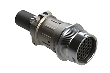 AHDM04-24-31SR-059  Receptacle Kit, shell size 24, 31 positions, socket, reduced diameter seal, wide thread, cable clamp backshell. Comparable to PN# HD34-24-31SE-059