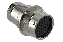 AHDM04-24-31ST-072  31 Position Receptacle, Shell Size 24, Socket, Thin Seal, Wide Thread Adapter, Backshell with Weep Holes.  Comparable to PN#  HD34-24-31ST-072