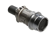 AHDM04-24-35SR-059  Receptacle Kit, shell size 24, 35 positions, socket, reduced diameter seal, wide thread, cable clamp backshell. Comparable to PN# HD34-24-35SE-059