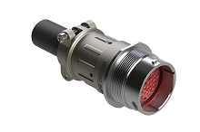 AHDM04-24-47PR-059  Receptacle Kit, shell size 24, 47 positions, pin, reduced diameter seal, wide thread, cable clamp backshell. Comparable to PN# HD34-24-47PE-059