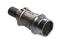 AHDM04-24-47SR-059  Receptacle Kit, shell size 24, 47 positions, socket, reduced diameter seal, wide thread, cable clamp backshell. Comparable to PN# HD34-24-47SE-059
