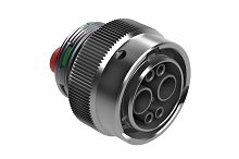 AHDM06-18-06SN-C030 2 Position, Plug, Socket, Size 18, Normal Seal, Wide Thread. Comparable to PN# HD36-18-6SN-C030