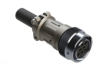 AHDM06-18-08SR-059  Plug Kit, shell size 18, 8 positions, socket, reduced diameter seal, wide thread, cable clamp backshell. Comparable to PN# HD36-18-8SE-059