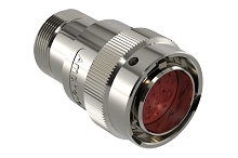 AHDM06-18-20PR-072  20 Position Plug, Shell Size 18, Pin, Reduced Seal, Wide Thread Adapter, Backshell with Weep Holes