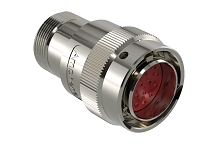 AHDM06-18-20PR-L005  20 Position Plug, Shell Size 18, Pin, Reduced Seal, Wide Thread Adapter, Backshell without Weep Holes