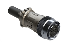 AHDM06-18-20SN-059  Plug Kit, shell size 18, 20 positions, socket, standard seal, wide thread, cable clamp backshell. Comparable to PN# HD36-18-20SN-059
