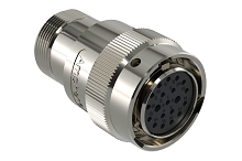 AHDM06-18-20SN-072  20 Position Plug, Shell Size 18, Socket, Normal Seal, Wide Thread Adapter, Backshell with Weep Holes.  Comparable to PN#  HD36-18-20SN-072