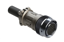 AHDM06-18-21SN-059  Plug Kit, shell size 18, 21 positions, socket, standard seal, wide thread, cable clamp backshell. Comparable to PN# HD36-18-21SN-059