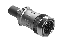 AHDM06-24-07SN-CL22-059  Plug Kit, shell size 24, 7 positions, socket, standard seal, wide thread, cable clamp backshell