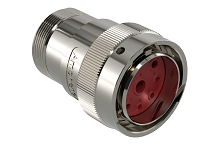AHDM06-24-09PN-072  9 Position Plug, Shell Size 24, Pin, Normal Seal, Wide Thread Adapter, Backshell with Weep Holes.  Comparable to PN#  HD36-24-9PN-072